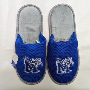 🆕UNIVERSITY OF MEMPHIS SCUFF LOGO SLIDE SLIPPERS - NCAA - ROYAL BLUE - MEN - XL
